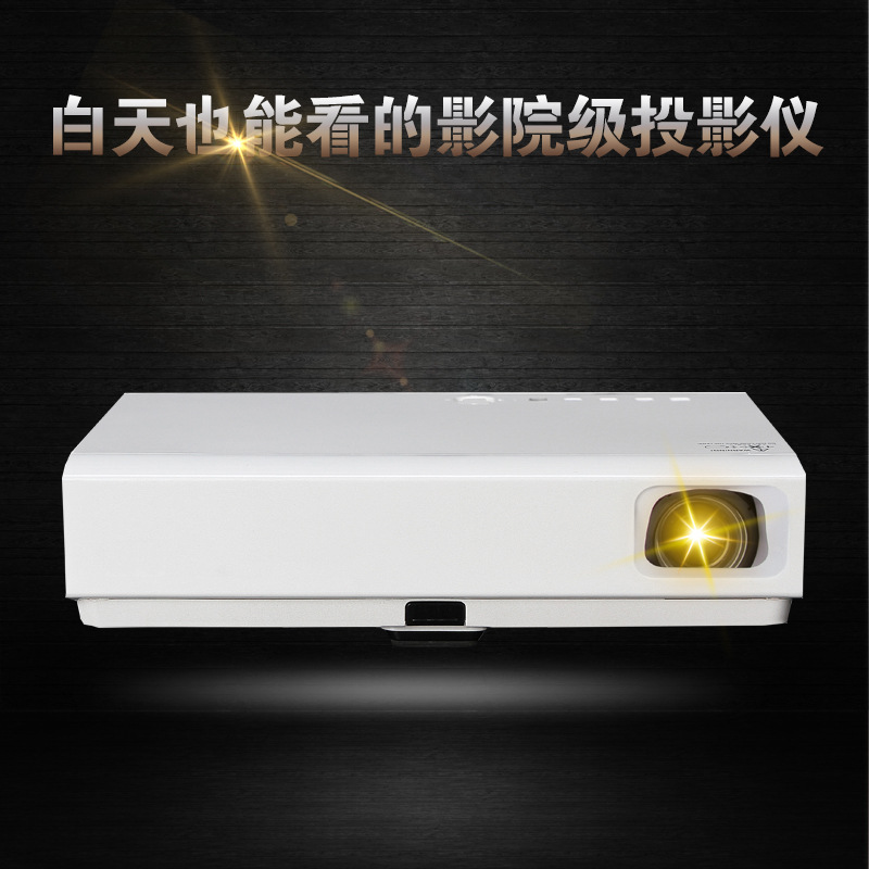 投影機led光源 3d傢庭影院投影機高清wifi無線投影機智能無屏電視批發・進口・工廠・代買・代購