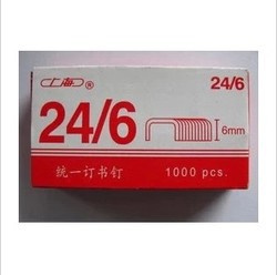 上海統一、24/6訂書針 12號書釘/紅色統一釘 批發價工廠,批發,進口,代購