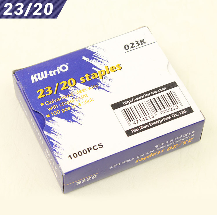 臺灣可得優訂書釘 023K#23/20訂書針 可得優訂書釘 KW訂書針批發・進口・工廠・代買・代購