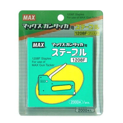 原裝進口日本製造 MAX美克司1208F 釘書釘 適合機種TG-HC釘槍釘批發・進口・工廠・代買・代購