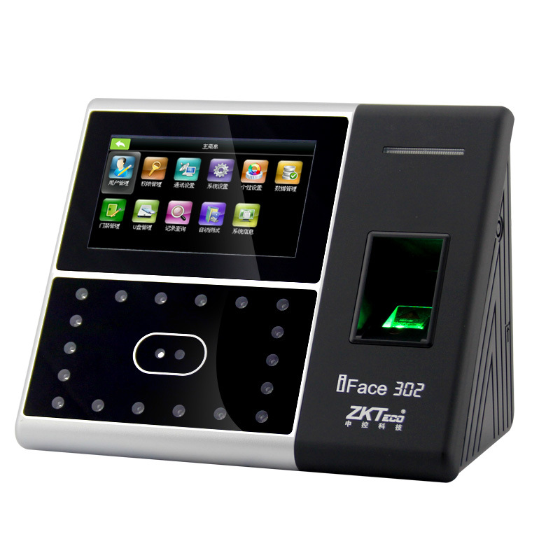中控iface302人臉識別考勤機指紋打卡機 人臉識別+指紋批發・進口・工廠・代買・代購