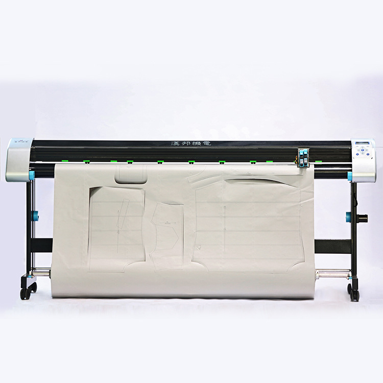 漢邦紙板切割機服裝CAD立式噴切一體機H8S-120立式噴切打印機批發・進口・工廠・代買・代購