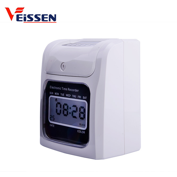廠傢直銷可貼牌定製微電腦考勤機VS-TR96D 紙卡打卡機 紙卡考勤鐘批發・進口・工廠・代買・代購