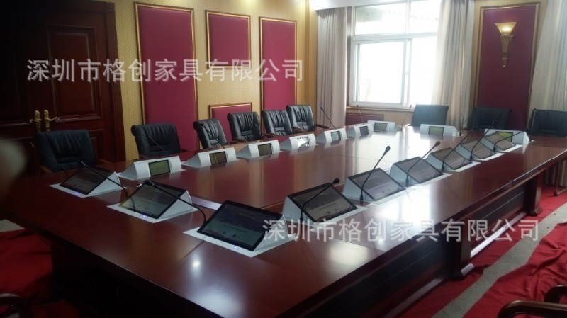 內蒙古智能會議桌，內蒙古升降會議桌，內蒙古定做無紙化會議桌工廠,批發,進口,代購