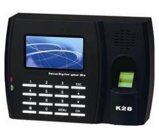 中控K28指紋考勤機 指紋打卡機 指紋機 免軟件 隨身碟下載導報表批發・進口・工廠・代買・代購