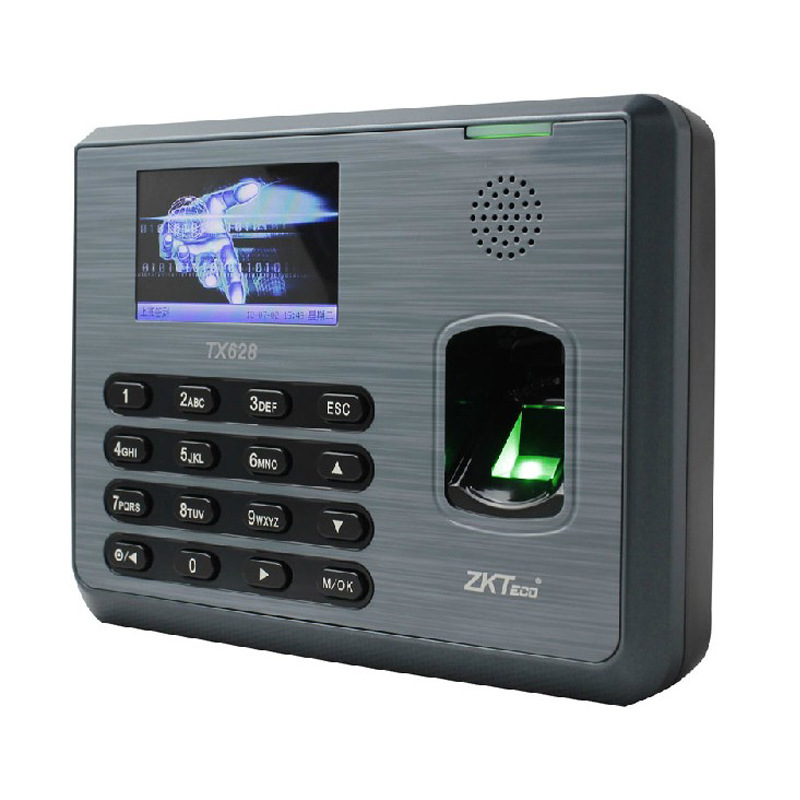 中控TX628考勤機指紋打卡機指紋機隨身碟+網路可定製ID上班簽到機批發・進口・工廠・代買・代購