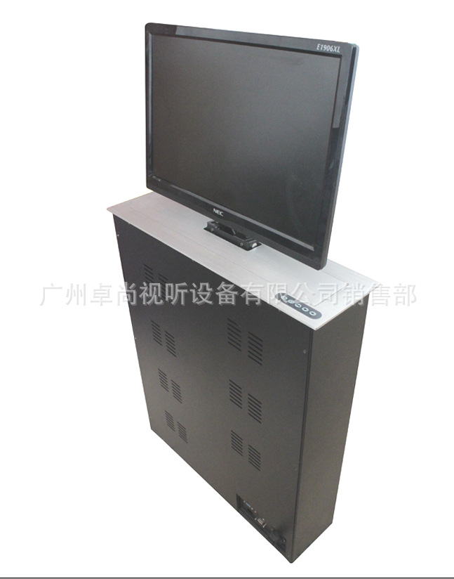廠傢直銷桌麵顯示器升降機電動液晶升降機會議室顯示屏電動升降機工廠,批發,進口,代購