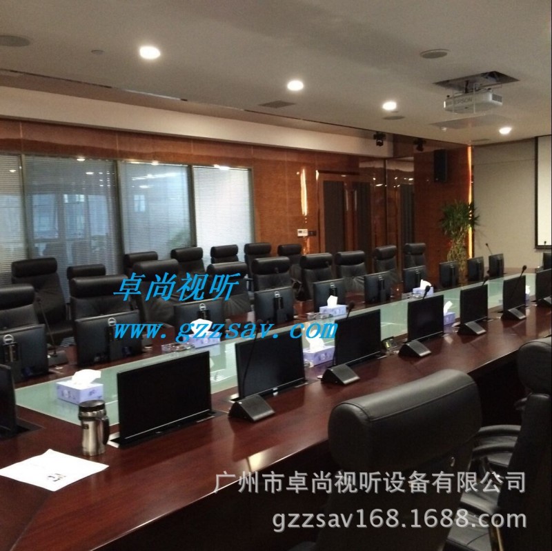 辦公隱藏設備19寸電腦顯示屏升降器 液晶屏升降器 顯示器升降器工廠,批發,進口,代購