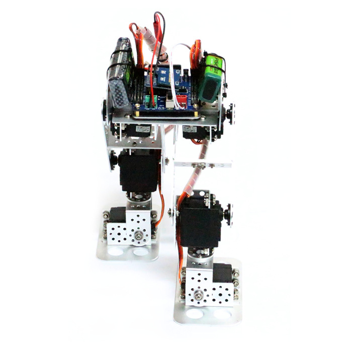 六自由度雙足機器人套件 AS-6DOF 類人機器人 DIY教學實驗套件工廠,批發,進口,代購