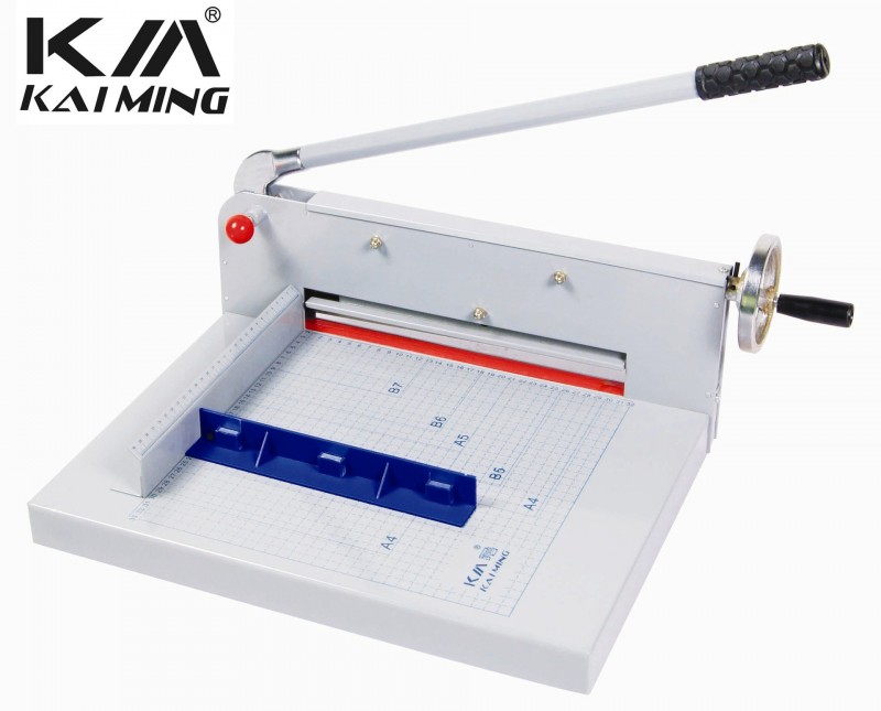 凱鳴198A4手動厚層切紙機 重型切紙刀 4CM 裁紙刀 相冊菜譜標書批發・進口・工廠・代買・代購