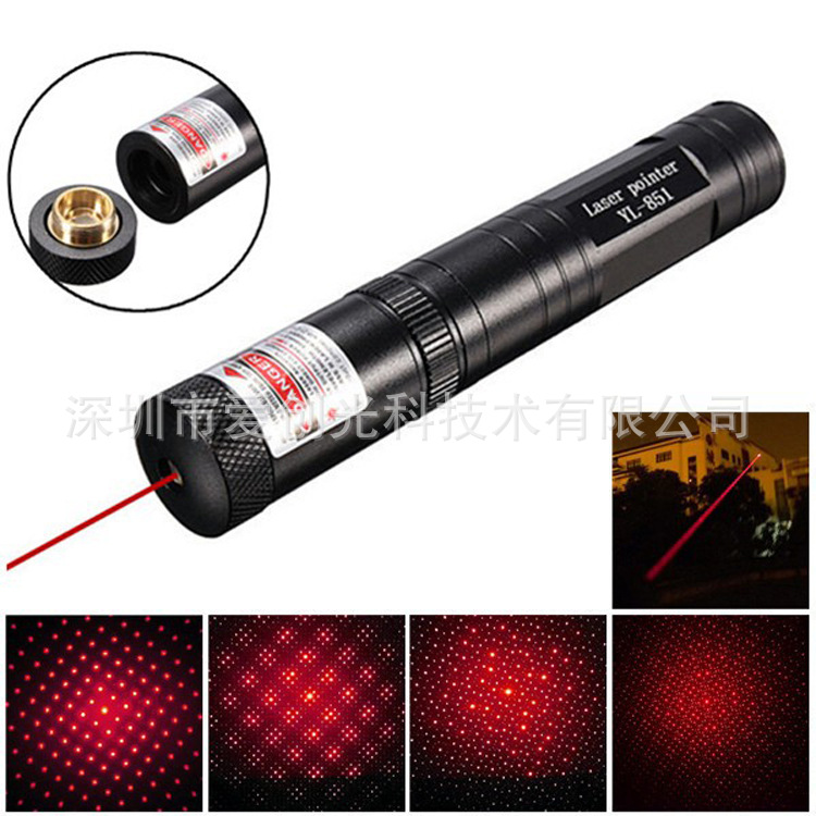 正品i-tech JD851紅光激光手電筒 led紅色滿天星紅外線鐳射售樓筆工廠,批發,進口,代購