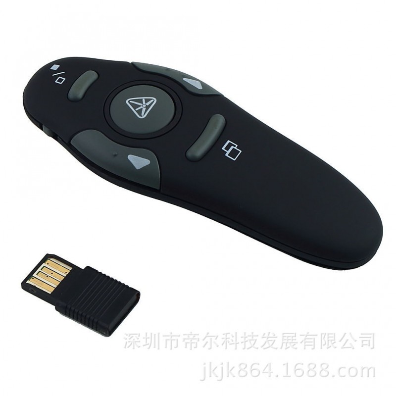 激光翻頁筆 2.4GHz無線翻頁筆 無線演示器 USB翻頁激光筆便捷教學批發・進口・工廠・代買・代購