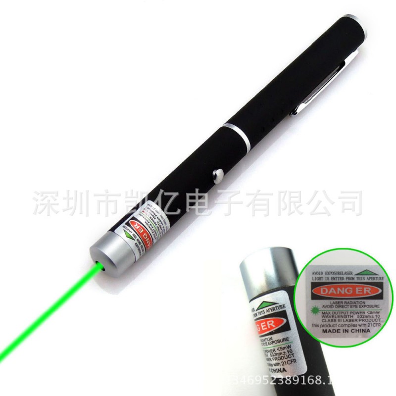 5mW 綠光激光筆 演示筆 指星筆 綠色 鐳射指揮筆工廠,批發,進口,代購