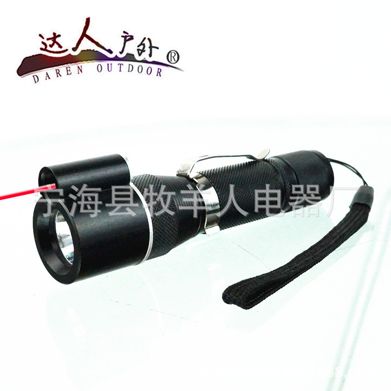 2014最新款 紅激光手電筒 戶外騎行打獵裝備 強光大功率手電筒工廠,批發,進口,代購