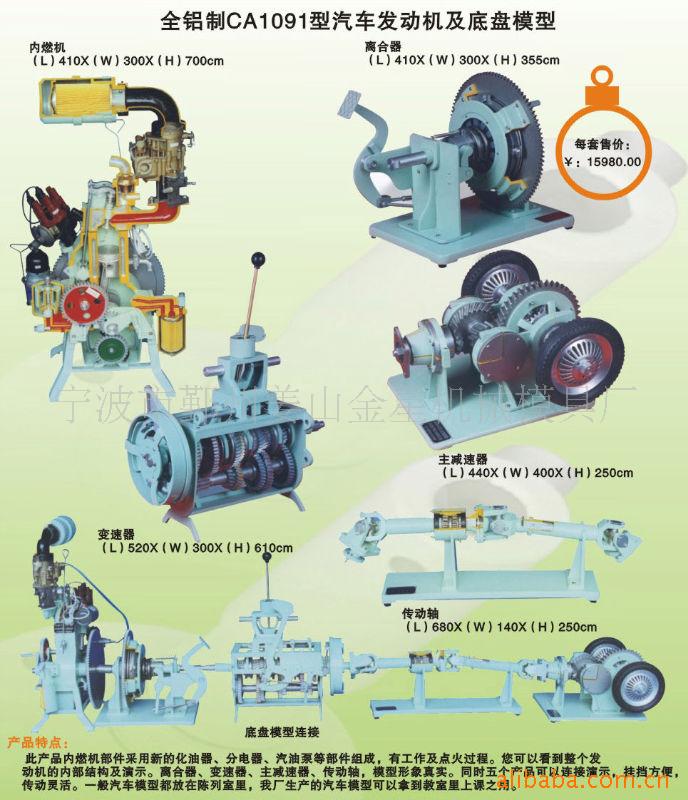 供應汽車發動機及底盤模型工廠,批發,進口,代購