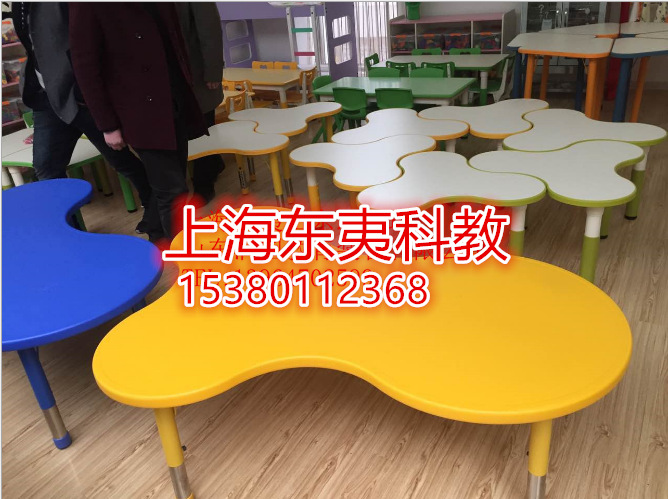 上海幼兒園兒童閱覽室音樂教室彩色環保桌椅多媒體教學設備批發・進口・工廠・代買・代購