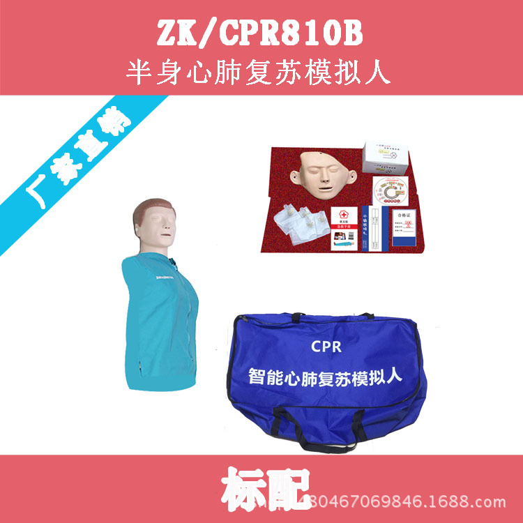 半身心肺復蘇模擬人（標配） 急救訓練模型 教學模型 ZK/CPR810B工廠,批發,進口,代購