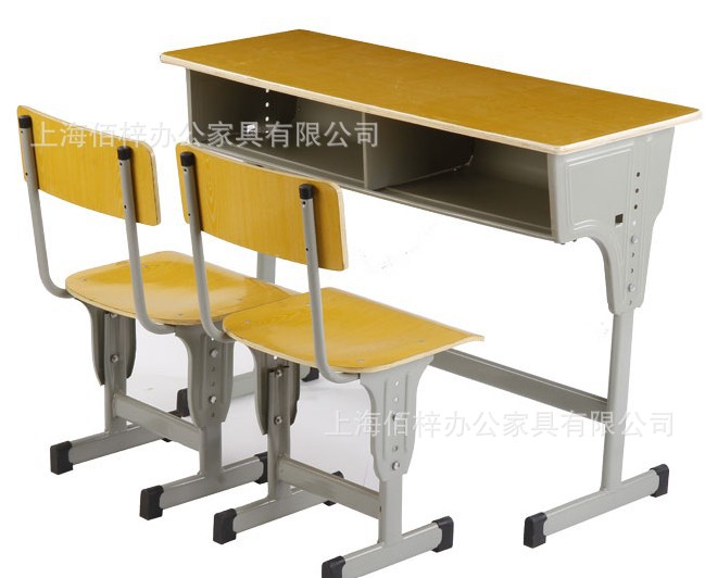 學校小學生課桌椅培訓機構雙人單人課桌椅幼兒園學校傢具BZ-7203批發・進口・工廠・代買・代購
