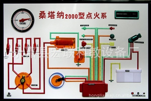 桑塔納2000型電動程控電教板汽車電教板汽車教學模型汽車教學設備工廠,批發,進口,代購
