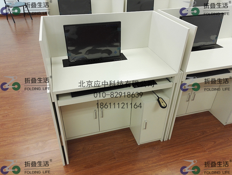 升降屏風桌屏風升降電腦桌機考卡座語音教室卡座多媒體教室卡座工廠,批發,進口,代購