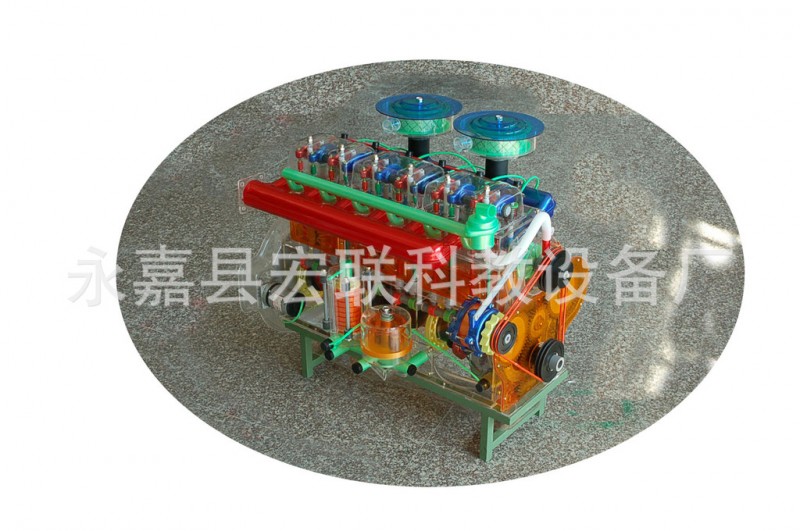 轎車部件模型/6135Q型發動機總成教學器材工廠,批發,進口,代購