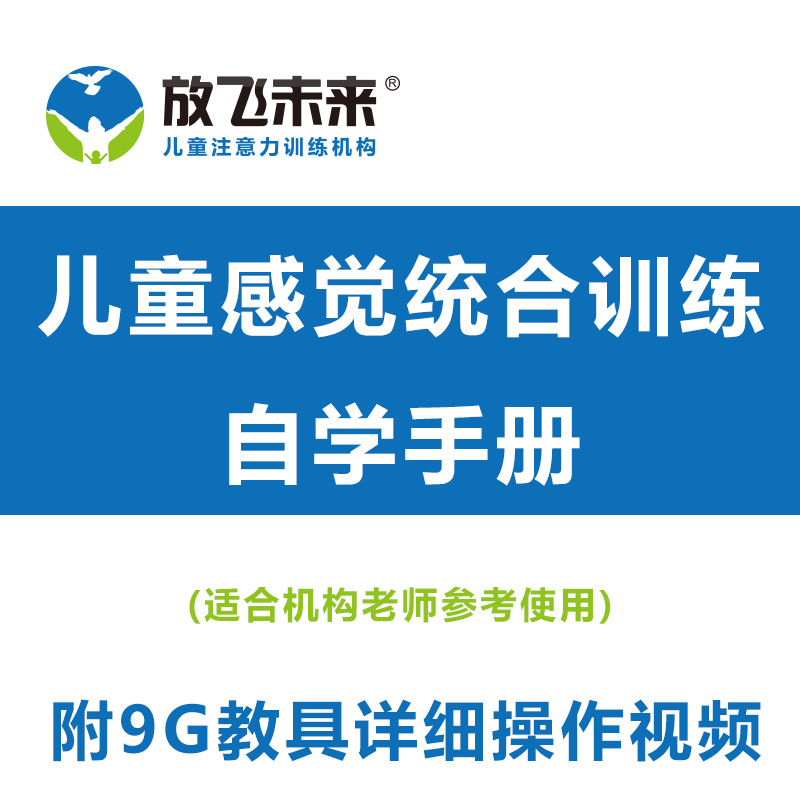 兒童感統訓練自學手冊 師資培訓 放飛未來感覺統合 幼兒園親子園工廠,批發,進口,代購