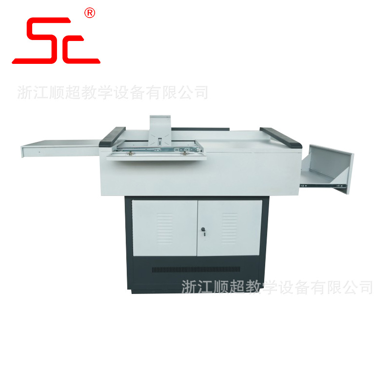 順超廠傢定製高品質多媒體講臺教師電子講臺鋼製教室演講臺批發・進口・工廠・代買・代購
