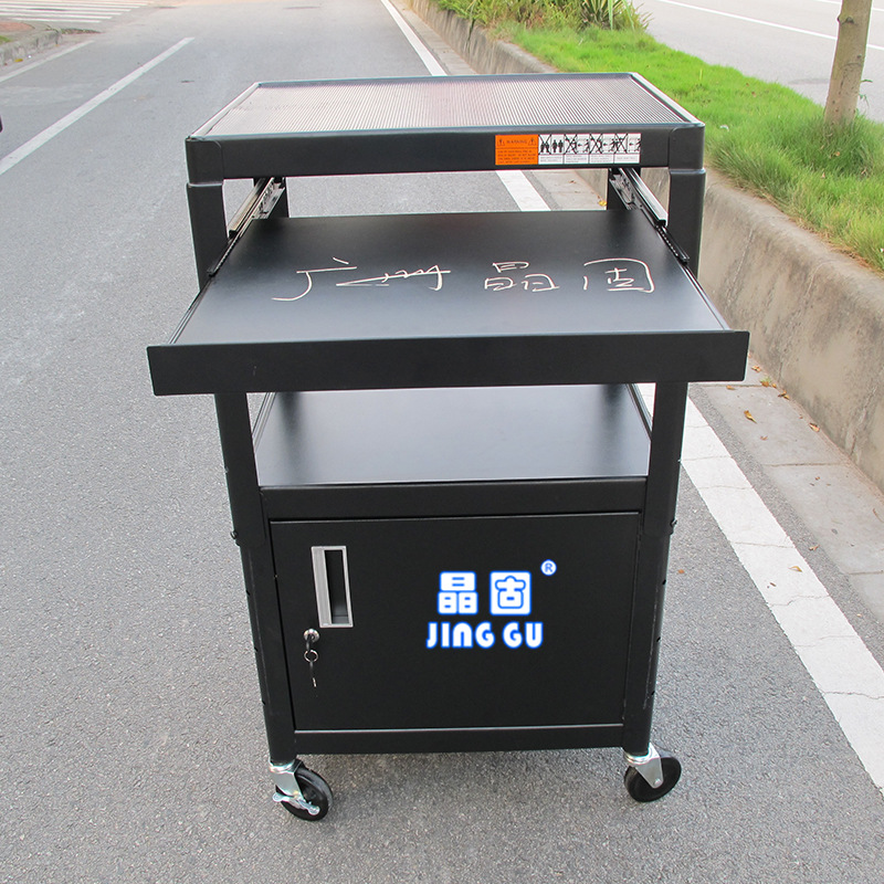 晶固JG98-G1投影機器辦公移動推車多媒體設備機房手動操作工作臺批發・進口・工廠・代買・代購