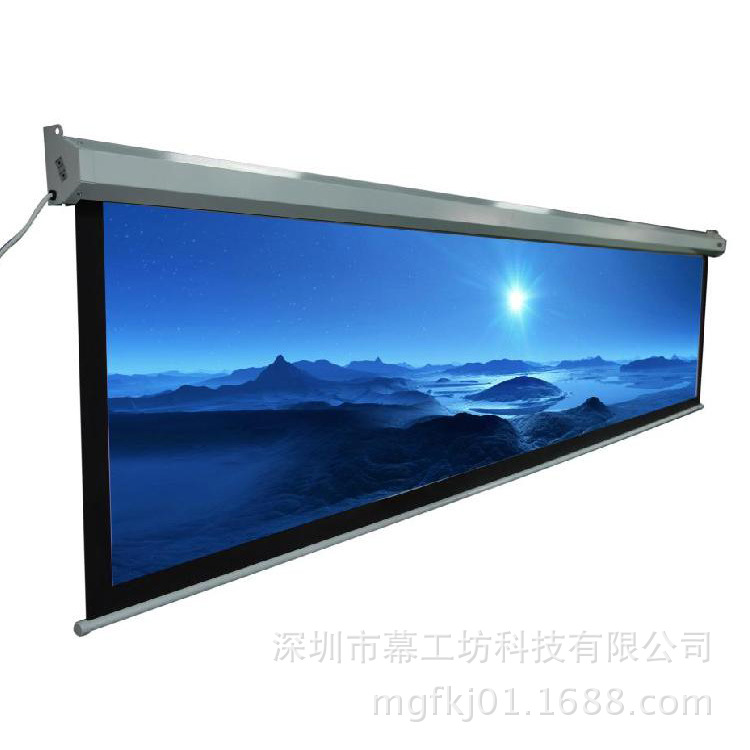 六角電動幕200寸幕佈4:3,120”x160“批發・進口・工廠・代買・代購