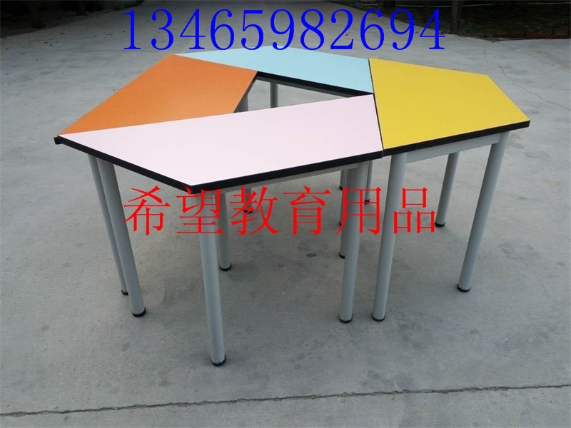 梯形桌手工桌美術桌組合桌工廠,批發,進口,代購