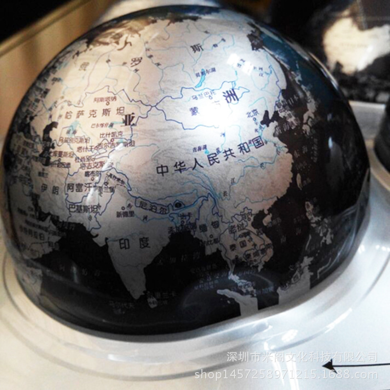 米閣高清高亮單色地球機 磁懸浮地球球體圖文設計 球形圖案設計工廠,批發,進口,代購