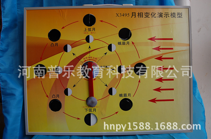 供應  3495型  月相變化演示模型  地理教學示教模型工廠,批發,進口,代購