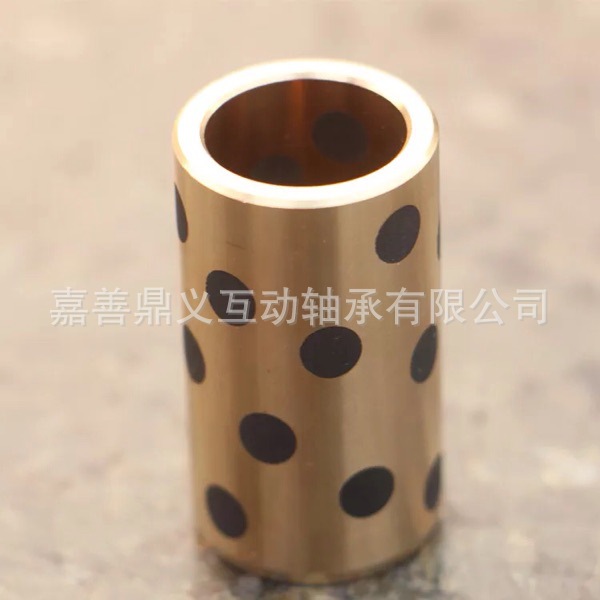 廠傢直銷 3D打印機專用石墨銅套 自潤滑含油軸承 鑲嵌石墨銅套工廠,批發,進口,代購