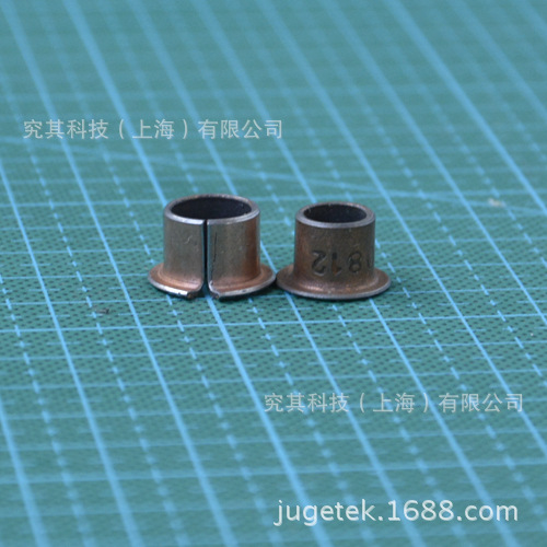法蘭銅套 青銅軸承基無油自潤臺階襯套 帶擋邊襯套 8mm 10mm批發・進口・工廠・代買・代購