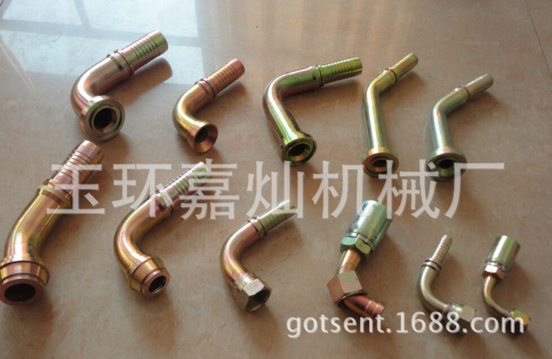 液壓管全扣彎管接頭.工程機械設備液壓管接頭 .Hydraulic pipe工廠,批發,進口,代購