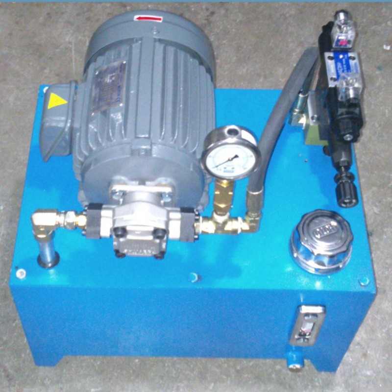 液壓系統 液壓站1HP/0.7KW配齒輪泵HGP-1A-3R油箱40L配閥批發・進口・工廠・代買・代購
