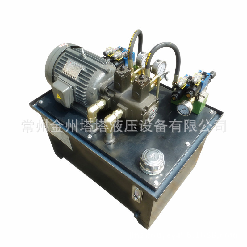 液壓自動車床雙聯變量葉片泵液壓站  液壓系統  3HP2.2KW+VP3030工廠,批發,進口,代購
