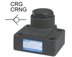 油研YUKEN直角單向閥CRG-03-35-50/CRG-03-04-50工廠,批發,進口,代購