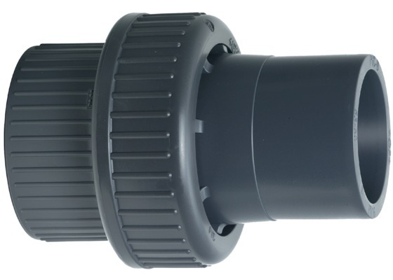 活接頭 PVC-U管材配件 瑞士+GF+ PN10 膠黏承插口(帶內牙)工廠,批發,進口,代購