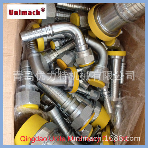 廠傢直接供應永華標準碳鋼20791公製管接頭/山東青島工廠,批發,進口,代購