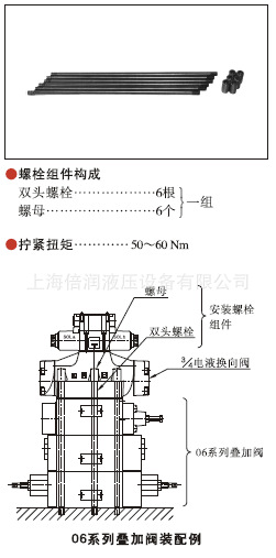 供應YUKEN疊加閥螺栓組件批發・進口・工廠・代買・代購