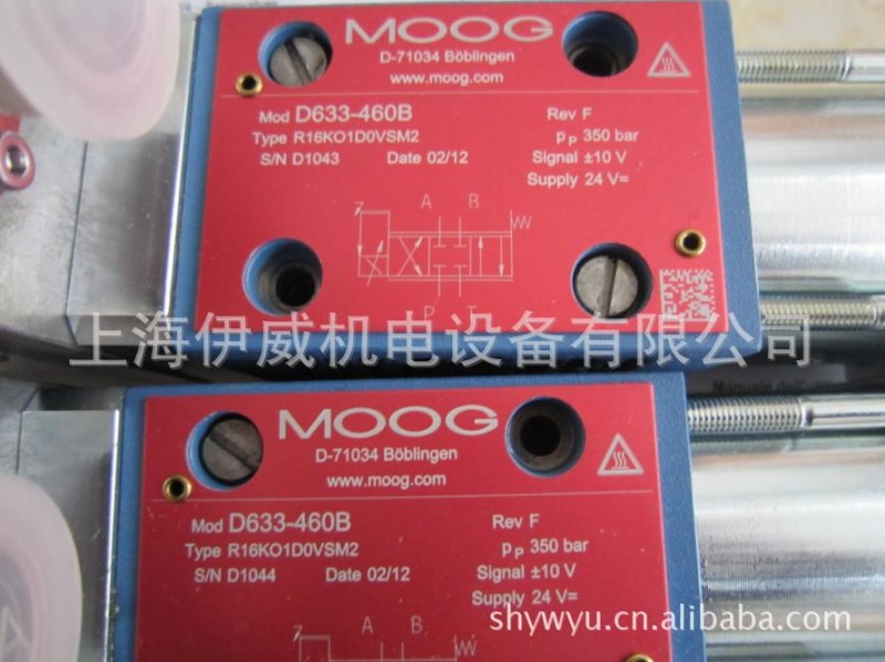 供應MOOG伺服閥：D633-328B，D633-362B，D633-434B批發・進口・工廠・代買・代購