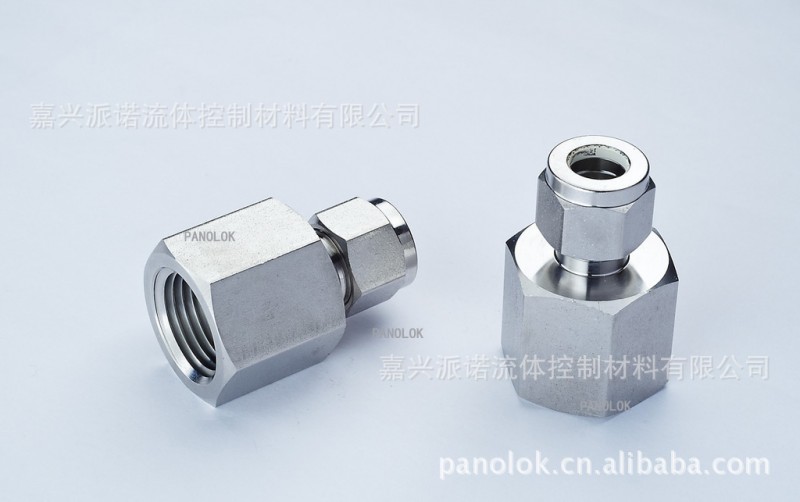 卡套內螺紋直通接頭 FC接頭 不銹鋼卡套內螺紋接頭工廠,批發,進口,代購