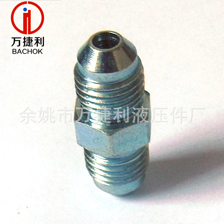 【廠傢直銷】公製外螺紋74°外錐   錐麵擴口密封接頭1Q工廠,批發,進口,代購