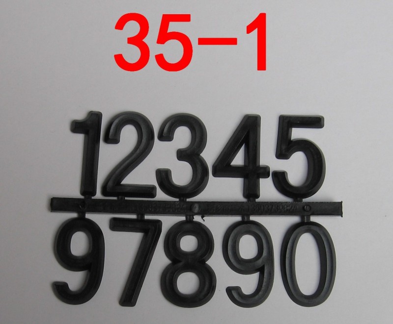 35-1 塑料字母 鑄造模具用數字字碼 木模具 數字貼字塑料字 字標工廠,批發,進口,代購