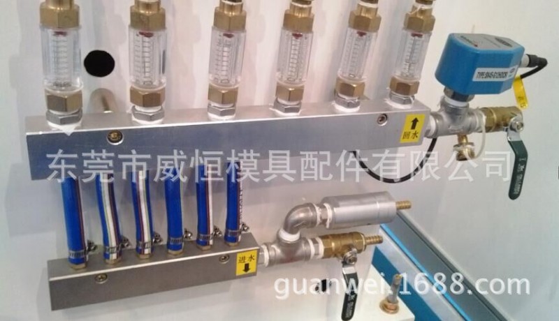 廠價供應六進六出精密型水排/分流器 水路分佈器模具配件工廠,批發,進口,代購
