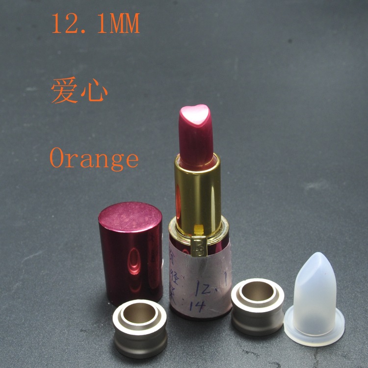 12.1愛心型口紅矽膠模具手工口紅模具 DIY口紅模具 口紅灌裝模具批發・進口・工廠・代買・代購