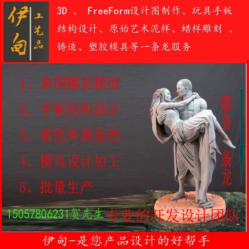 freefrom3d打印人偶 SLA快速成型 玩具人偶 手辦模具加工工廠,批發,進口,代購