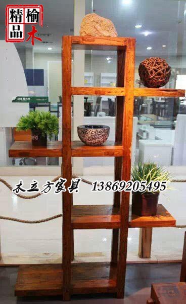 山東木立方仿古傢具廠傢直銷錯位花架 高檔韓式錯位花架 質量保證批發・進口・工廠・代買・代購