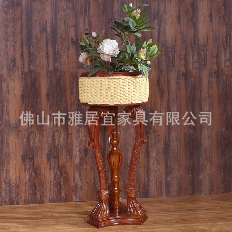 環保天然藤傢具 芙蓉花幾實木藤編花架 廠傢直銷批發藤編花幾9012工廠,批發,進口,代購